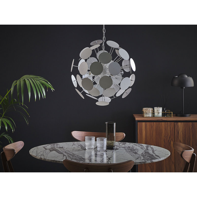 Maritsa 1 - Light Sphere Pendant, White