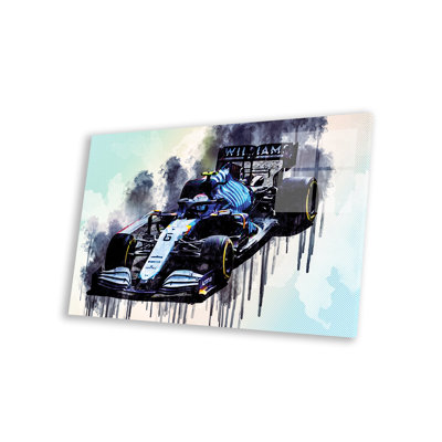 " Nicholas Latifi Williams Fw43B on Track Raceway Formula 1 2021 F1 Cars Sportscars "