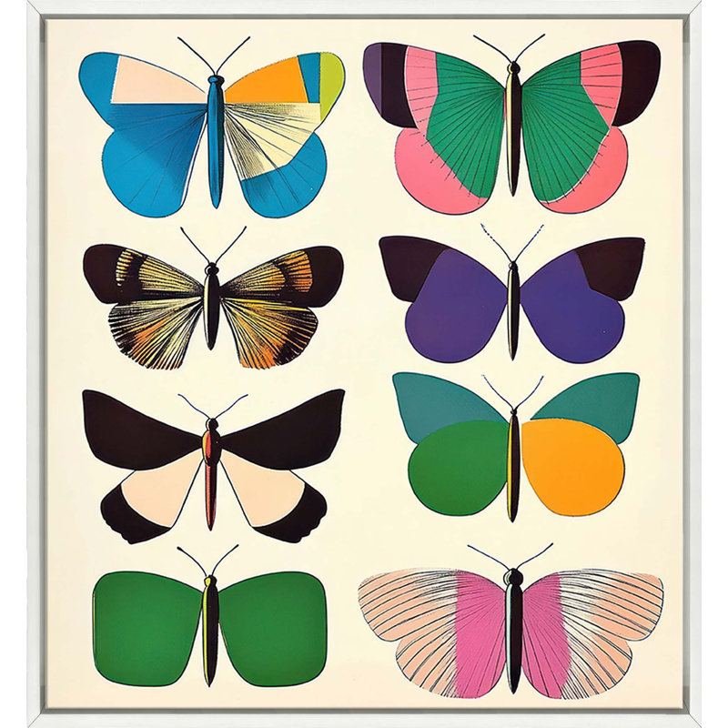 Fluttering Grace 5 - Framed, Large