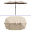 Grand parasol de marché Temuge 13 pi x 6,5 pi