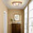 Kuiken Flush Mount Copper Lass Ceiling Light