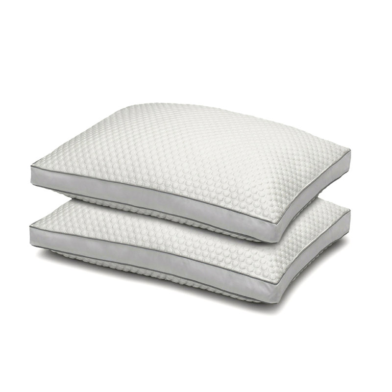 Cooling Bundle - Arctic Chill Super Cooling Mattress Topper and Cooling Gel Fiber Pillow Set , Standard pillow &  King topper