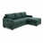 Velours vert antique