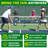 Pickleball Net Driveway Pickleball Nets Portable Outdoor Regulation Size 22ft Pickle Ball Net Set W/ 1 Carry Bag