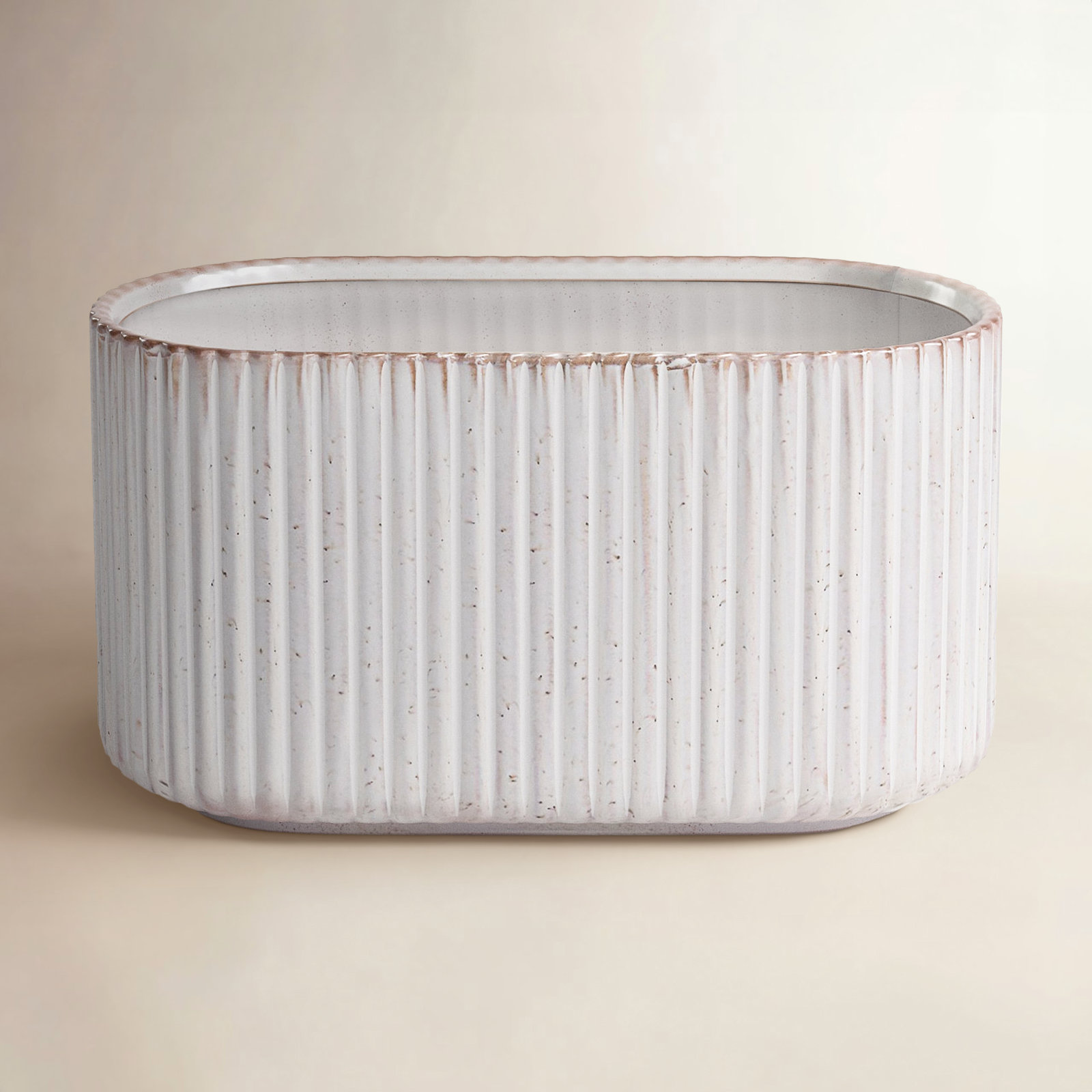 ALGH1329 Ceramic Pot Planter, 5.25" H x 9" W x 4.75" D