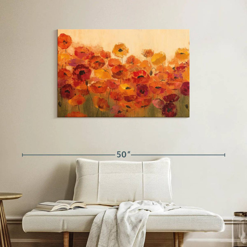 Coquelicots Harnek, H 26 po x l 39 po