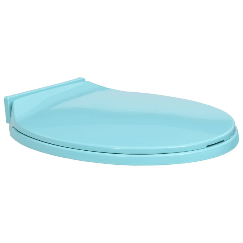 Rohando Soft-Close Elongated Standard Toilet Seat, Green