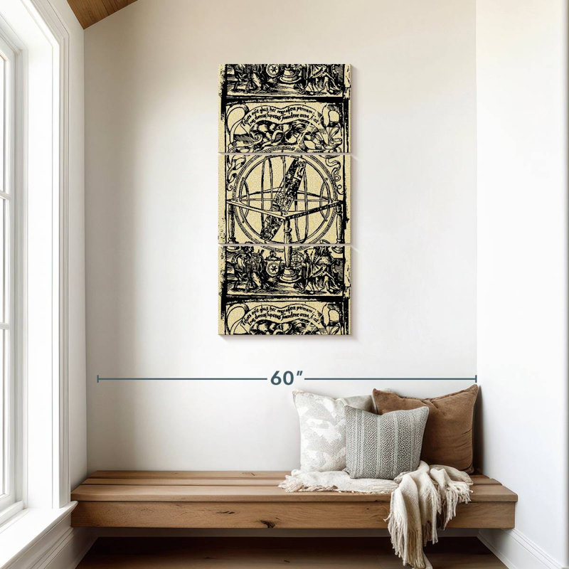 Ancient Scientists, 44" H x 21" W