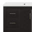Meuble-lavabo de 30 po avec lavabo en céramique, 3 tiroirs et 2 portes-815283499