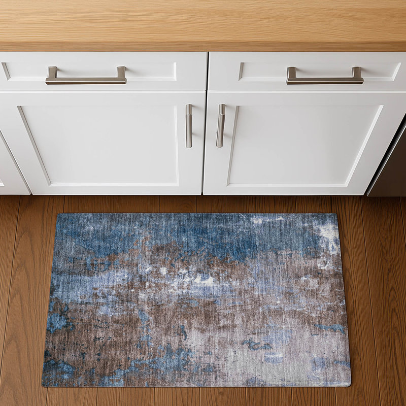 Premium Machine Washable Medena AMF1870 Abstract Rug, Rectangle 1'8" x 2'6"
