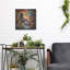  «Cat Vibrant Abstract» par Rey Klimt, art mural en métal-949079950
