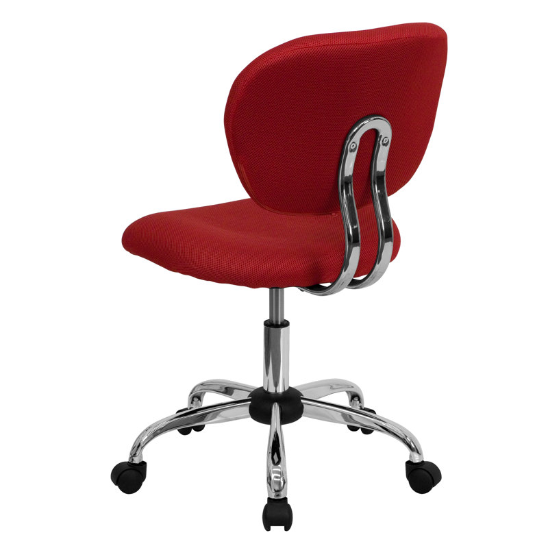 Chaise de bureau Beverly, Maille rouge