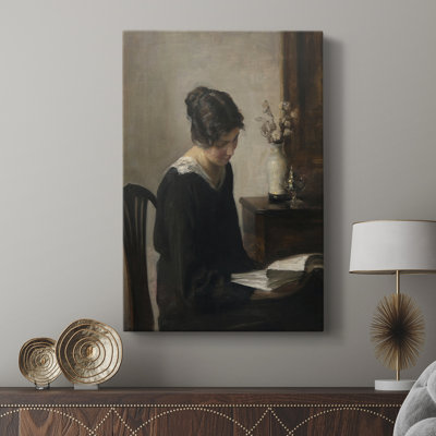 Impression de portrait rétro CXLIV - galerie enveloppée de cavas
