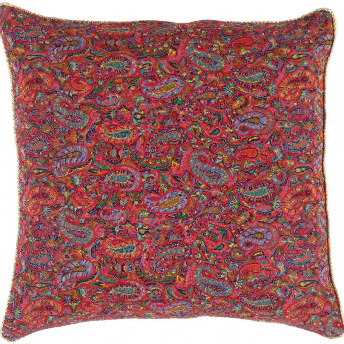 Red color Persian Silk Termeh 16'', Red