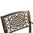 Casperson Ornate Mesh Lattice 5 Piece Dining Set