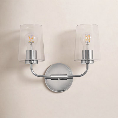 Viva 2 Light Transparent Dimmable Vanity Light