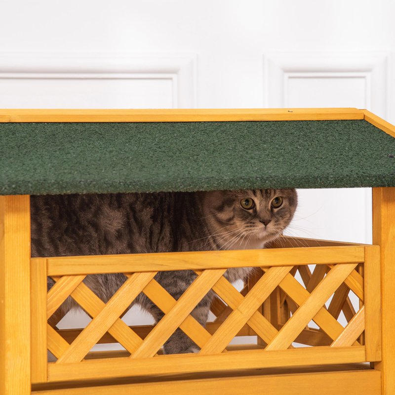 Portable Cat House, Natural