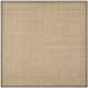 Auckland Bamboo Slat/Seagrass Natural/Gray Area Rug