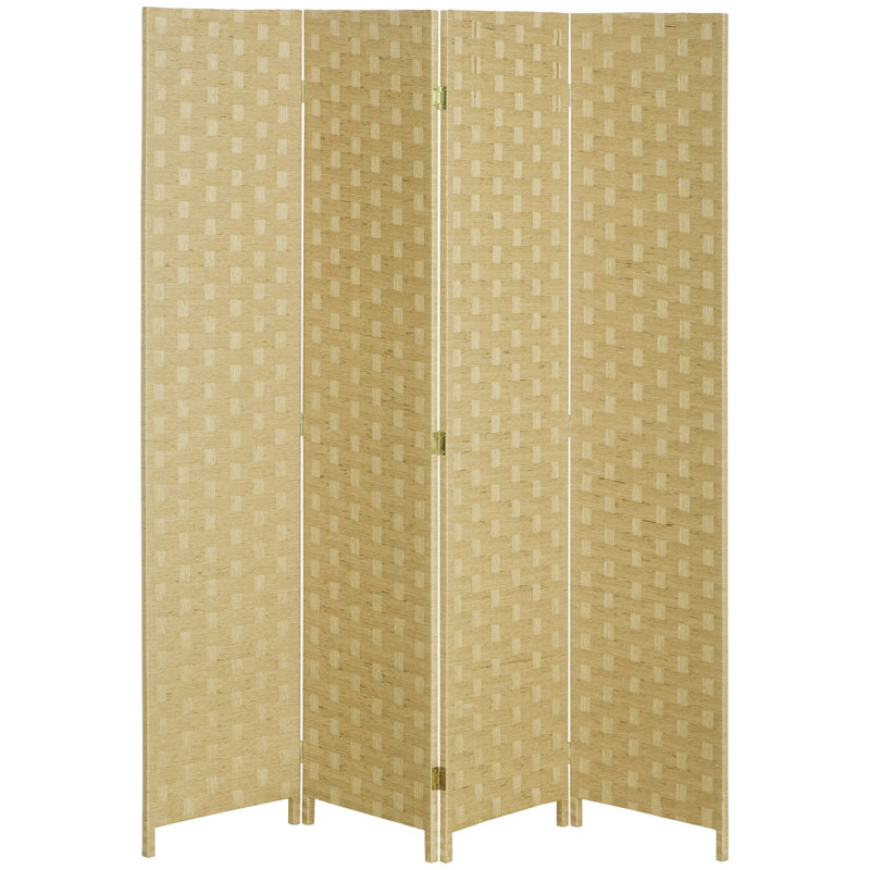 Cloison 4 panneaux en bois massif l 62,8 po x H 66,7 po Alamak