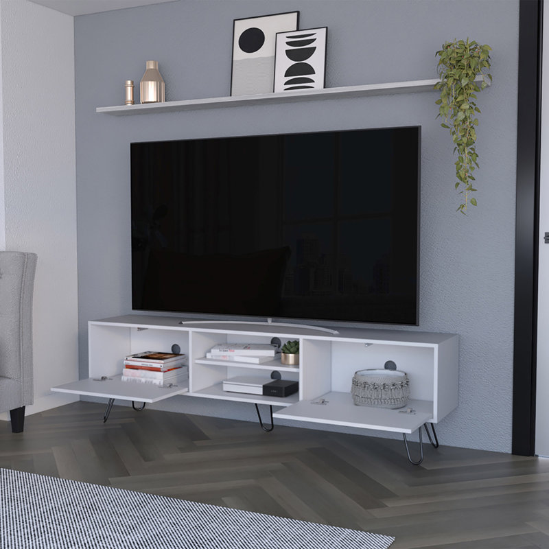 Tv Stand Franklin, Living Room, White