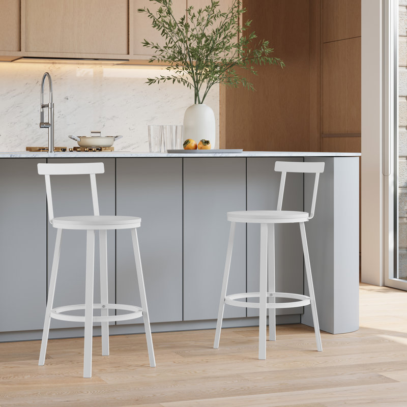 Counter Stool, White