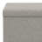 Avalon 54"W Upholstered Storage Ottoman Bench with Interior Storage and Safety Hinges-581653898