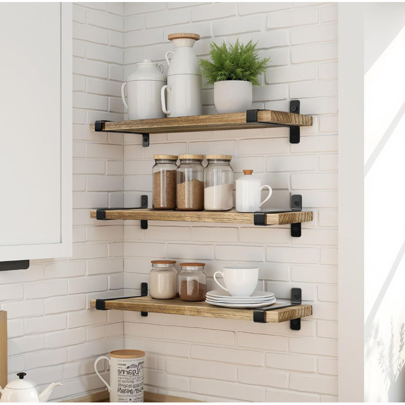 5 Piece Floating Shelf