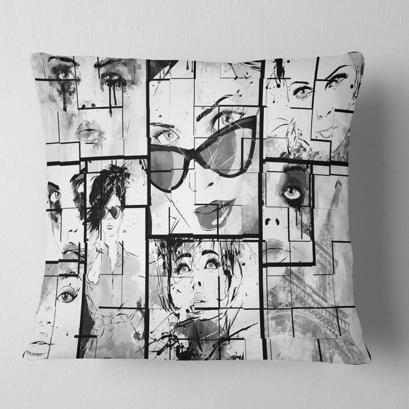 Coussin Corwin, 18 po x 18 po, Polyester