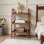 Banc de rangement en chêne, étagère à chaussures en bois de hêtre à 3 niveaux pour le vestibule, rangement de qualité supérieure pour la salle de bain, le salon, la chambre à coucher, le couloir, le patio-130480490