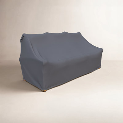 78" Teak Outdoor Patio Sofa Cover