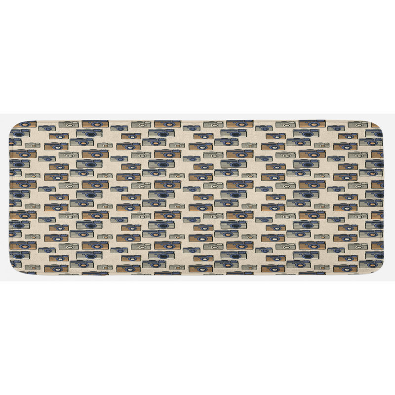Modern & Contemporary Synthetic Kitchen Mat