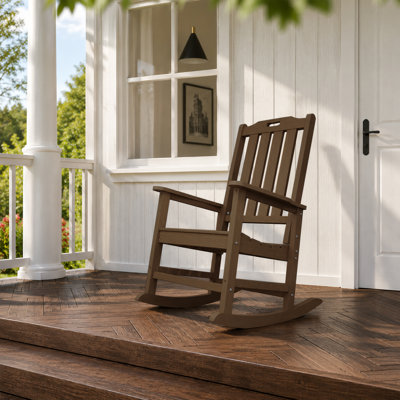 Chaises berçantes en PEHD pour l'extérieur Dareona Adirondack