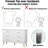Steel 47.24'' W Dresser-122730217