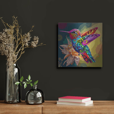 Art mural en métal «Hummingbird» par Dean Russo