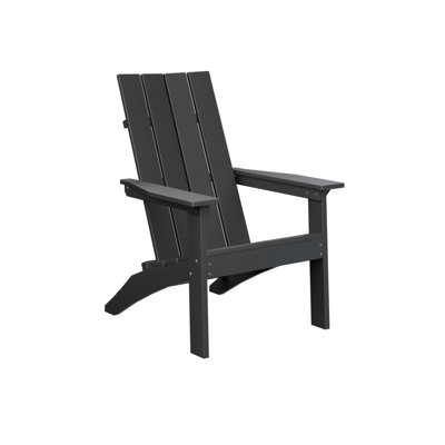  Chaise Adirondack noire Mayhew