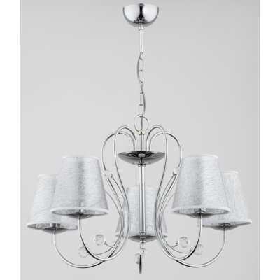 Anival 5 - Light Shaded Chandelier