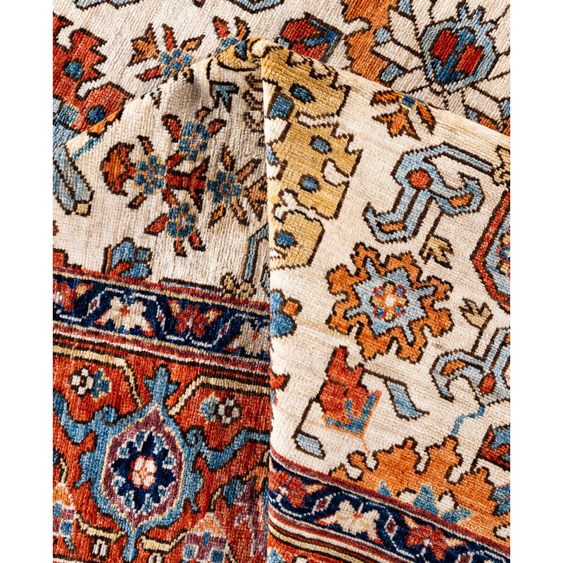 Serapi One-of-a-Kind 8' 0" X 10' 1" Hand Knotted Area Rug