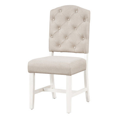 Chaise de salle à manger (4) - Style chic moderne, sièges rembourrés en mousse et pieds en bois de chêne naturel 4 Design élégant, coussins rembourrés, bois, pour