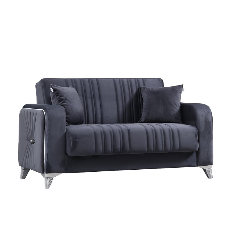 Causeuse Levante, Gris foncé