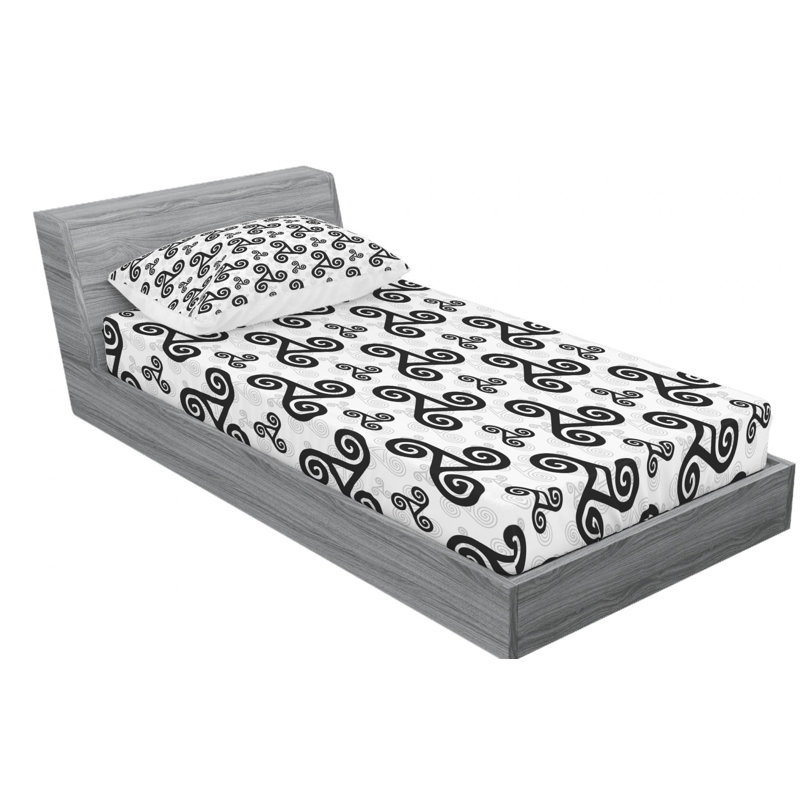 Microfiber Sheet Set, Twin XL Sheet Set with Fitted Sheet