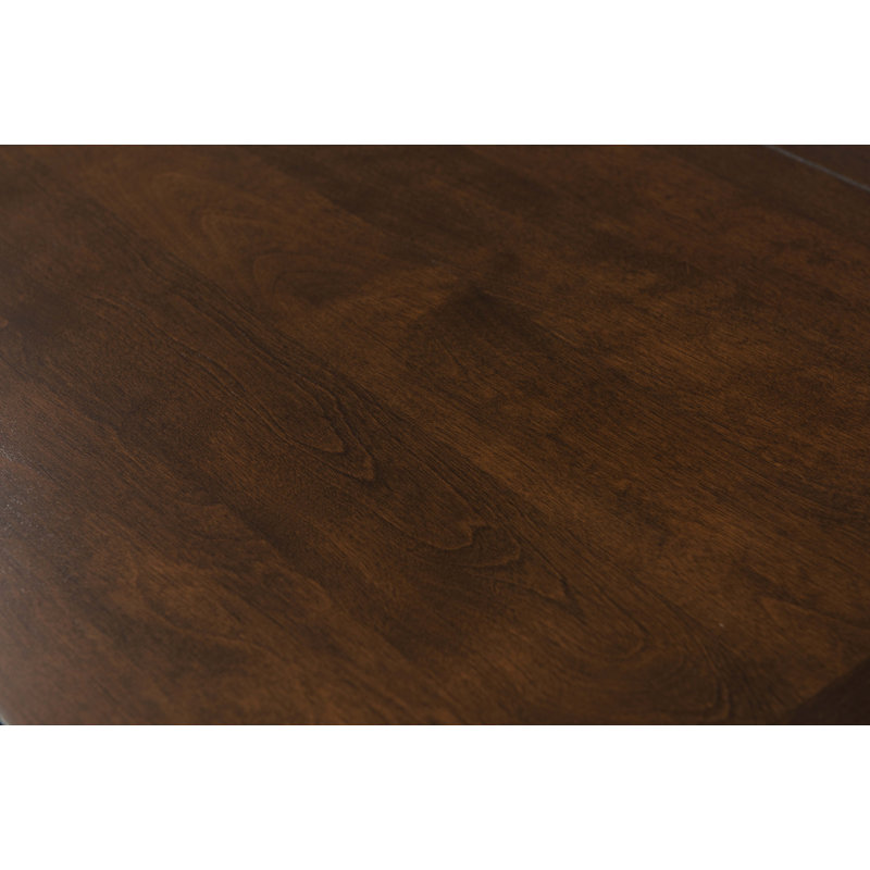 Mcnaughton Extendable Round Solid Wood Dining Table