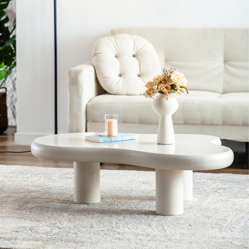 Table basse Cloud, Beige