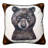 Buttons Throw Pillow