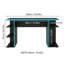 Bureau d'ordinateur l 53,54 po Jeronda-1197041499