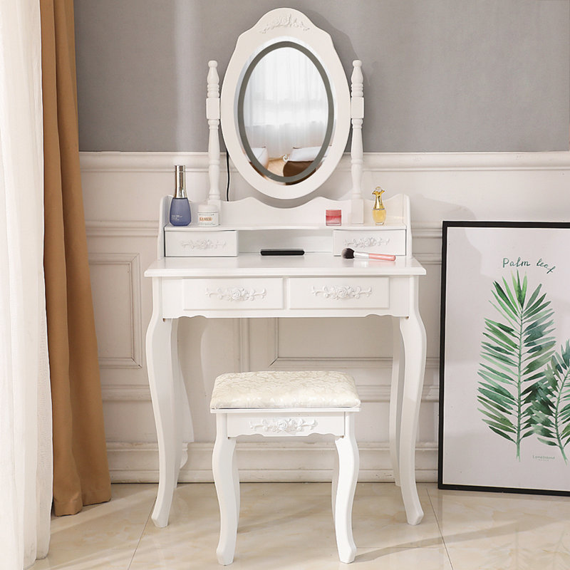 Coiffeuse avec miroir