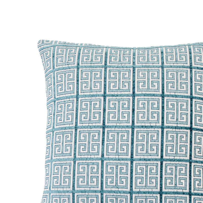 Coussin Athena, 18 po x 18 po, Bleu