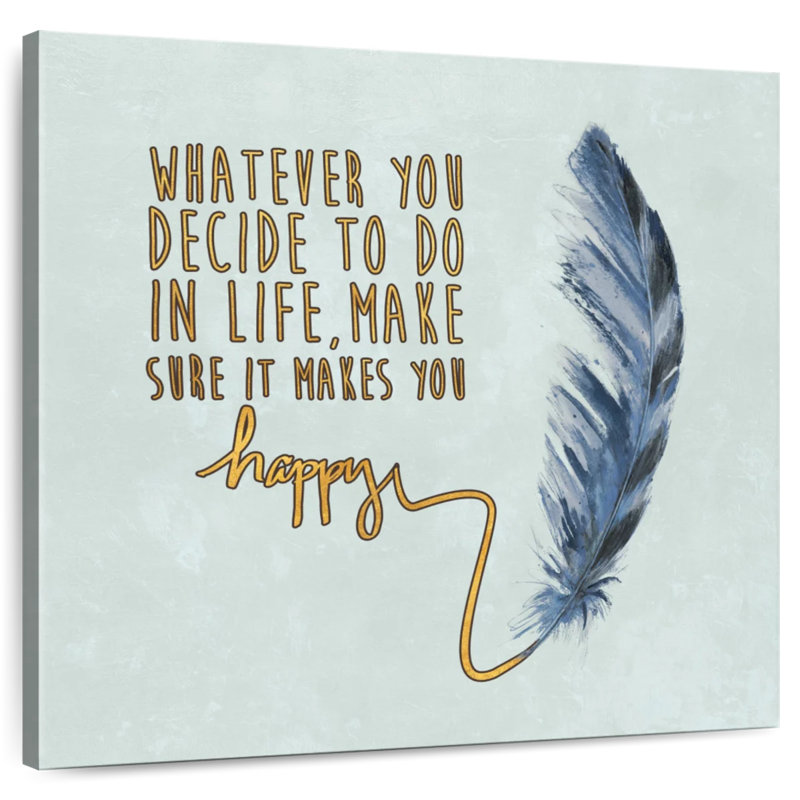Tergel Decide On Happiness, H 10 po x l 10 po