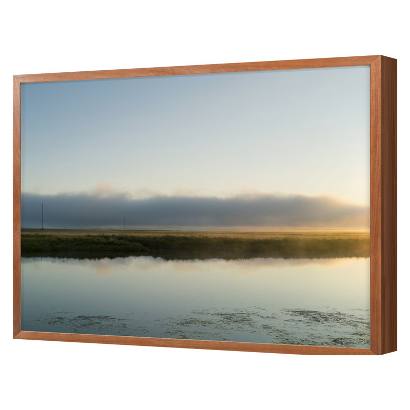 Sunset 1 Print by Kwak, Tommy, Walnut Single Picture Framed