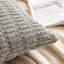 Striped Square Pillow Cover-952110733