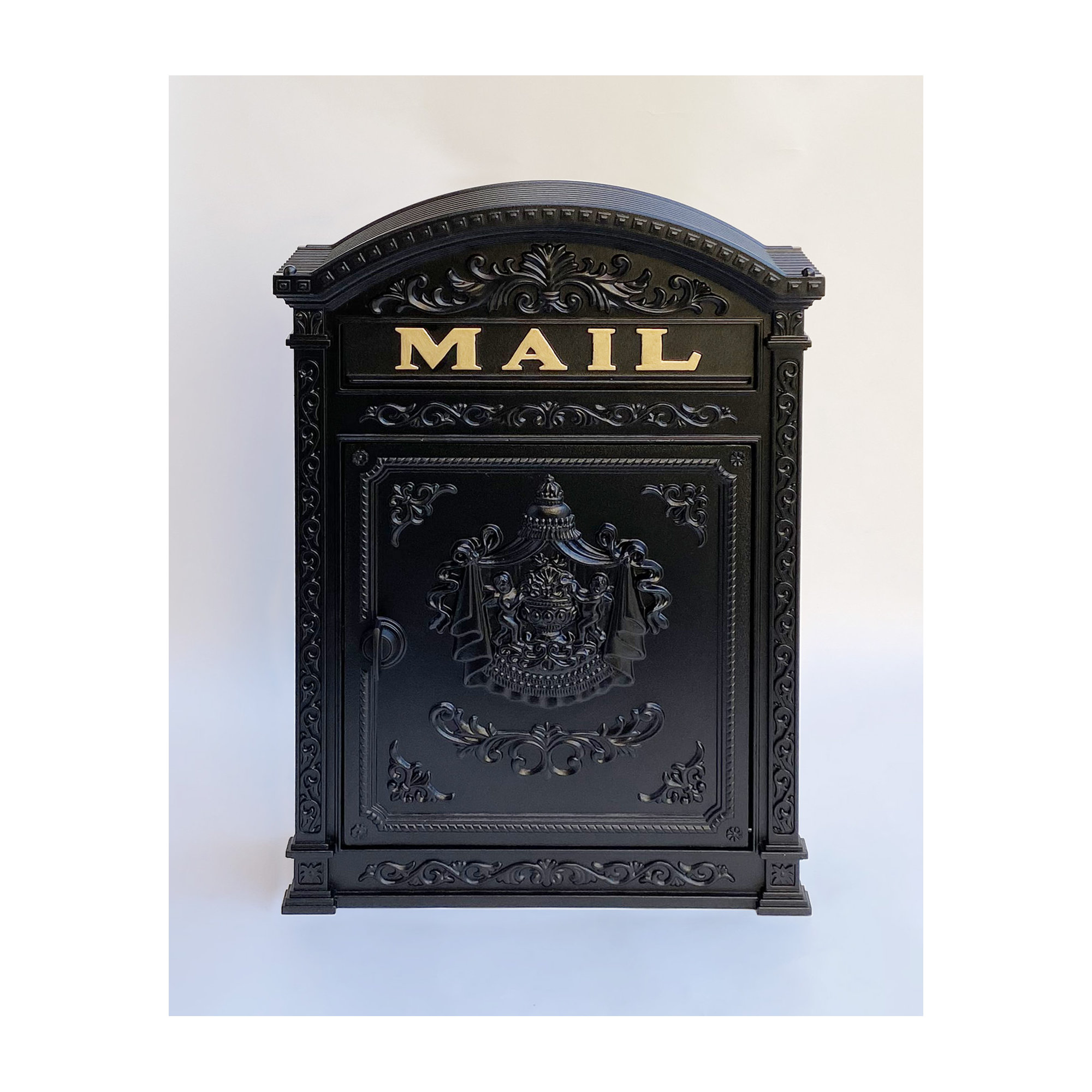 Wall Mounted Mailbox, Black
